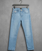 Boys Light Blue Stretch Denim Jeans- Bjp-0293