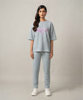 Women's Western Casual Co-Ord Set Sky LTP-0025