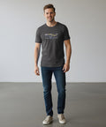 HR Clothing Men’s Printed T-Shirt – Grey TSH-5880