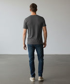HR Clothing Men’s Printed T-Shirt – Grey TSH-5880