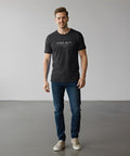 HR Clothing Men’s Printed T-Shirt – Black TSH-5879