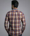 Men's Casual Shirt - Shc-1708 Printed Brown