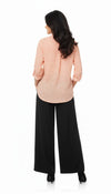 Women's Pant Printed Black