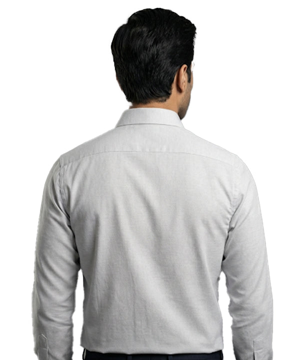 Men's Dress Shirt - Self/Grey Dsh-0289