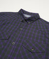 Men's Casual Shirt - Shc-1579 Purple Chk