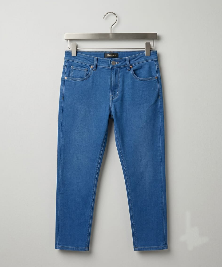 HR Clothing Women's Slim Fit Denim Jeans-LJP-0041–Ink-Blue