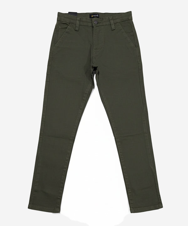 Kids Cotton Chino Pant - Bcp-0045 Green