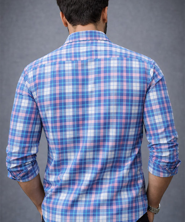 Men's Casual Shirt - Shc-1708 Multi Chk