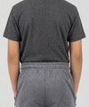 Kids Smart Baggy stretchable premium trouser Charcoal Texture BLW-0136