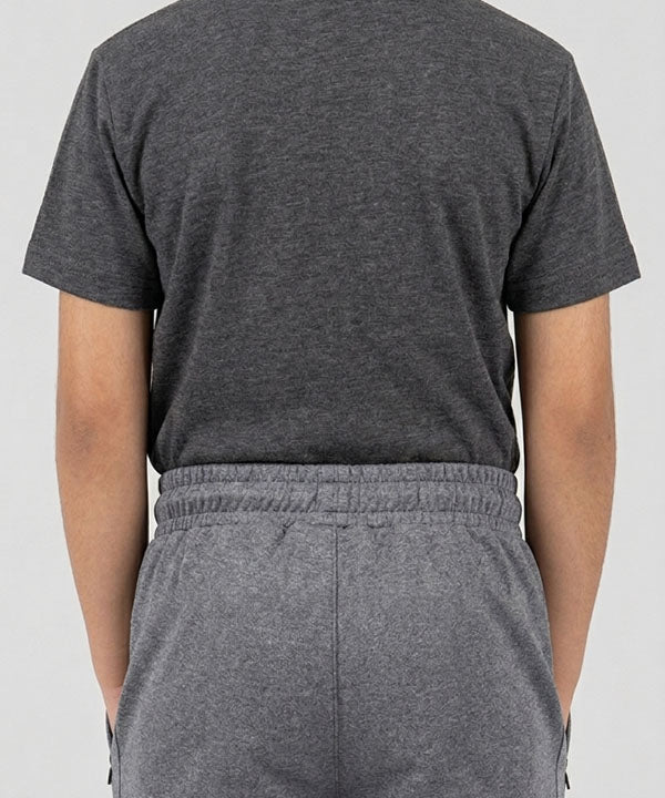 Kids Smart Baggy stretchable premium trouser Charcoal Texture BLW-0136