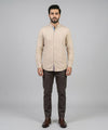 Men's Casual Shirt - Shc-1406 Beige