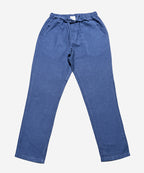 HR Clothing Men's Linen Trousers - Navy LWR-0537