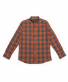 Men's Casual Shirt - Shc-1189 G-Rust Chk