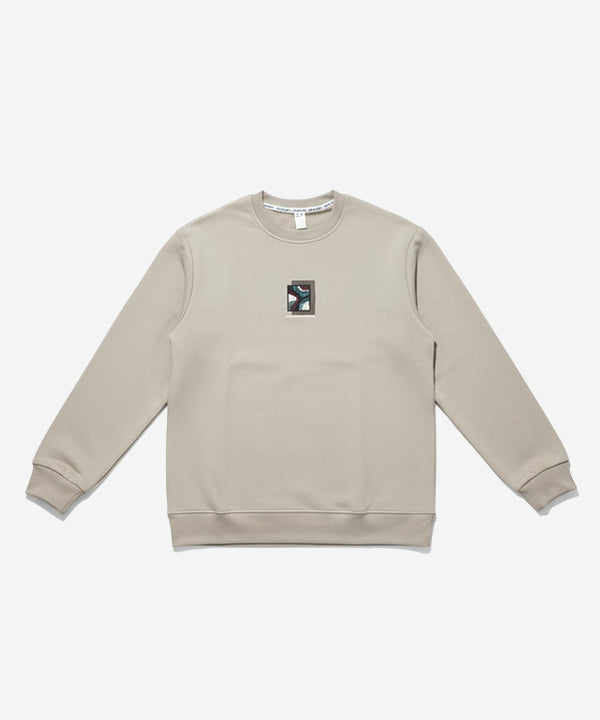 Men's Sweat Shirt - Beige Tsh-5975