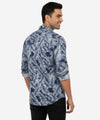 Men's Casual Shirt - Shc-1032 Blue Floral