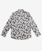 Men's Casual Shirt - Shc-1108 B/Beige Floral