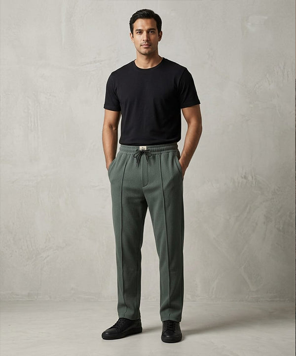 Men’s Thermal Smart Baggy Trouser– LWR-0706 D-Green