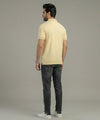 Premium Ribbed Collar Polo T-Shirt Fawn TSH-7162