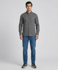 Men's Casual Shirt - Shc-1704 Green Stripe