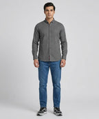 Men's Casual Shirt - Shc-1704 Green Stripe