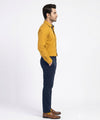 Men's Casual Shirt - Yellow Shc-1682 ORG