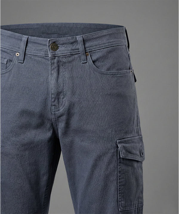 Men's Cotton Pant 6 Pocket - Purple Cp-0685