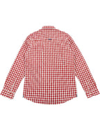 Men's Casual Shirt - Shc-1489 Red Chk