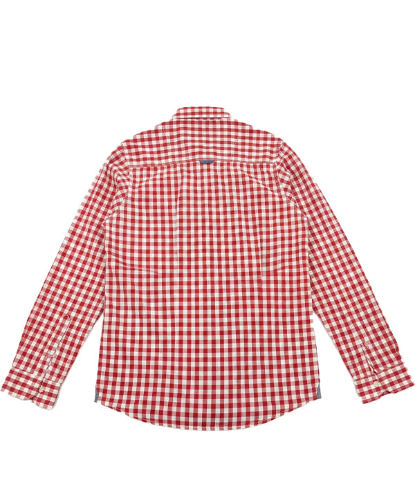 Men's Casual Shirt - Shc-1489 Red Chk