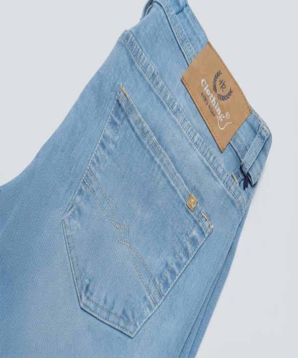 Men's Denim Slim Fit- JP-2237 Ice Blue