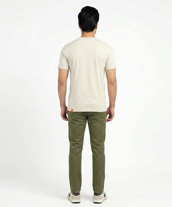 HR Clothing Men’s Printed T-Shirt – Grey TSH-5684