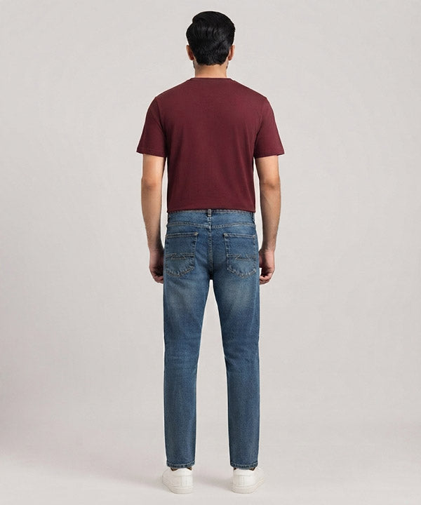 Men's Denim Smart Baggy- JP-2243 Greyish