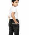 Kids Jeans Pant - M Black Bjp-0275