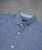 Men's Casual Shirt - Shc-1369 Blue