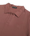 Men's T-Shirt Johnny Collar Maroon Tsh-5922