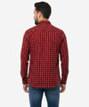Men's Casual Shirt - Shc-1579 Red Chk A