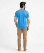 HR Clothing Men’s Printed T-Shirt – Blue TSH-5684