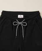Men's Sports Knit Black Short- BR-0100