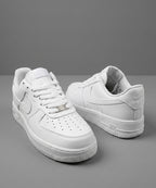 Low-Top Casual Sneakers White Fw-0178