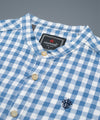 Men's Casual Shirt - Shc-1443 Blue Chk
