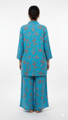 Women's Co-Ord Suit Ferozi Floral