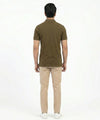 HR Clothing Men's Polo T-Shirt D-Brown TSH-5546