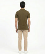 HR Clothing Men's Polo T-Shirt D-Brown TSH-5546