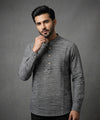 Men's Casual Shirt - Shc-1721 Texture Grey