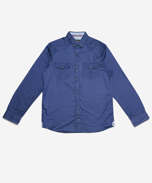 Men's Casual Shirt - Shc-1579 Blue
