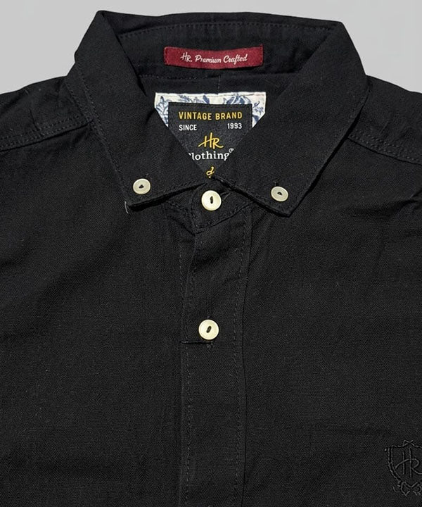 Men's Casual Shirt - Shc-1699 Black