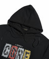 Men's Printed Hoodie - Black Tsh-5995