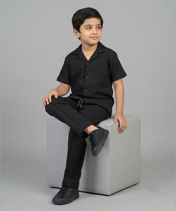 HR clothing Kids Thermal Co-Ord Set 0138/0116 -Black