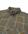 Men's Casual Shirt - Shc-1192 Green Chk