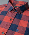 Men's Casual Shirt - Shc-1459 N/Red Chk