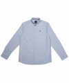 Men's Casual Shirt - Shc-1079 L-Blue A